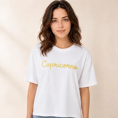 T-shirt signo Capricórnio 
