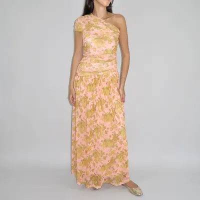 Vestido floral rosa