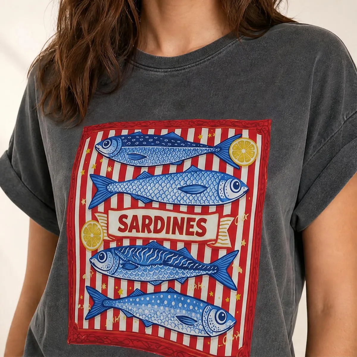 T-shirt sardinhas — foto 2 de 3