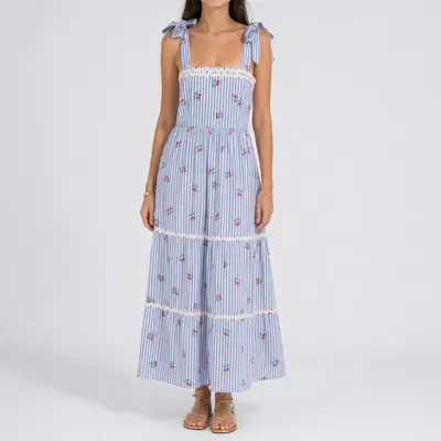 Vestido cerejas