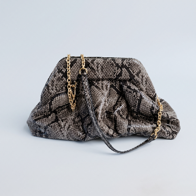 Carteira animal print cobra 